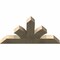 Ekena Millwork Richland Rough Sawn Timber Gable Bracket, Douglas Fir, 48"W x 26"H x 4"D x 6"F, 13/12 Pitch GBW048X26X0406RIC00RDF - alternate 2